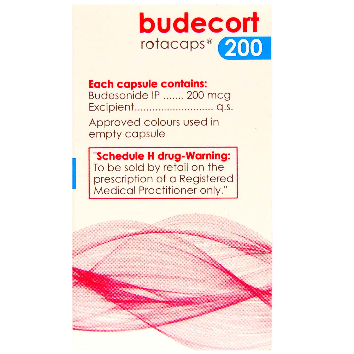 Budecort 200 Rotacaps 30's, Pack of 1 CAPSULE Budecort 200 Rotacaps 30's, Pack of 1 CAPSULE