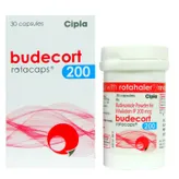 Budecort 200 Rotacaps 30's, Pack of 1 CAPSULE