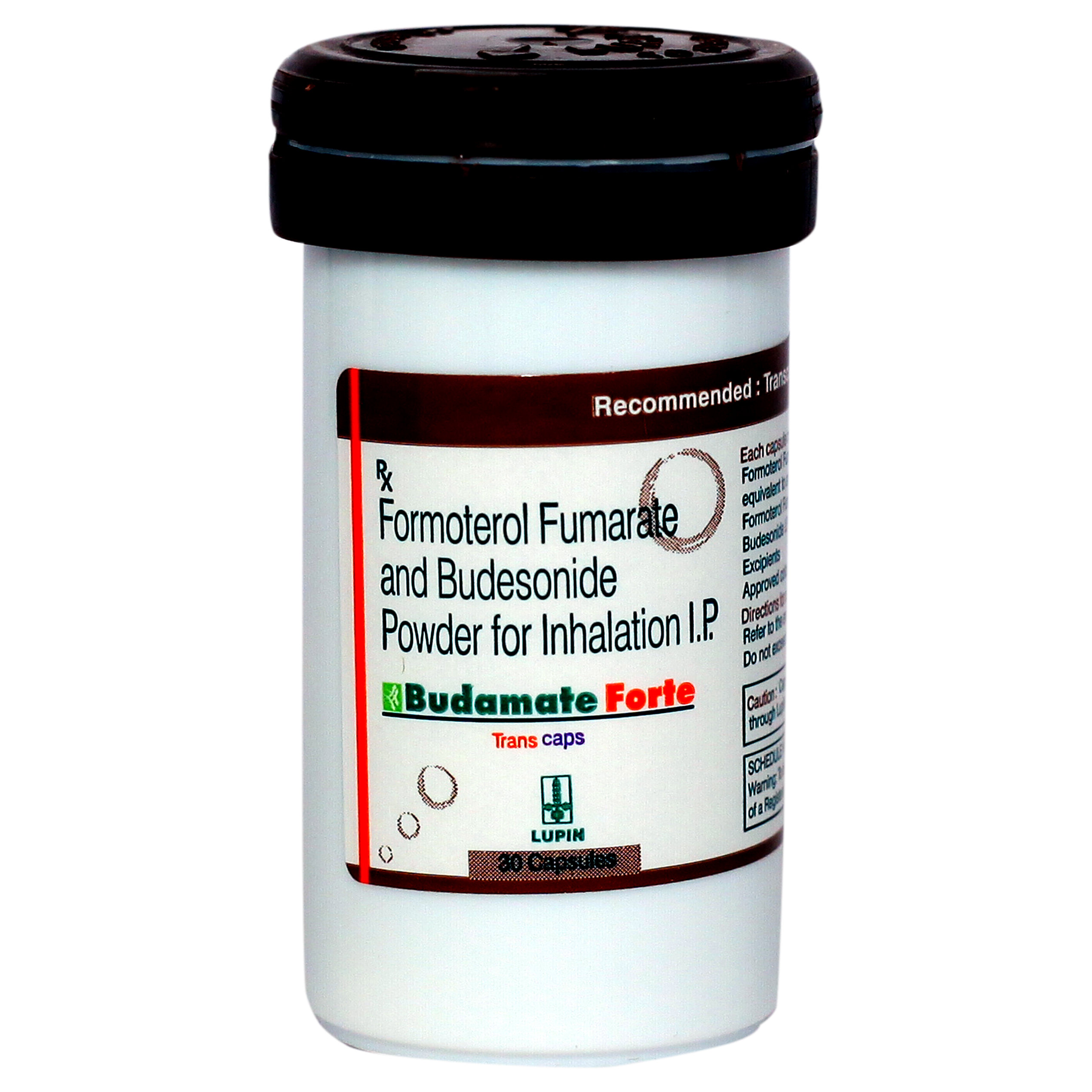 Budamete Forte Transcaps 30's, Pack of 1 TRANSCAP Budamete Forte Transcaps 30's, Pack of 1 TRANSCAP