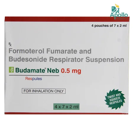 Budamate Neb 0.5 mg Respules 7 x 2 ml