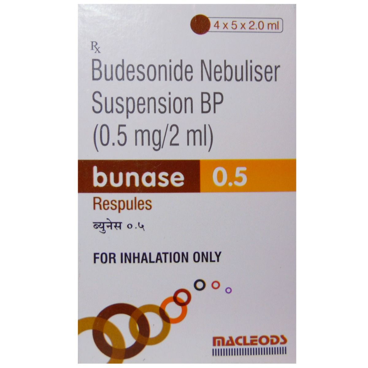Buy Bunase 0.5 Respules 5x2 ml Online