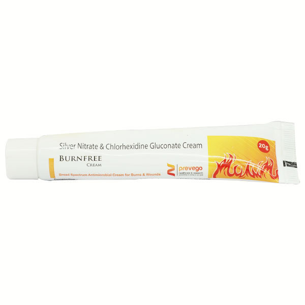 Burnfree Cream 20 gm, Pack of 1 Cream Burnfree Cream 20 gm, Pack of 1 Cream