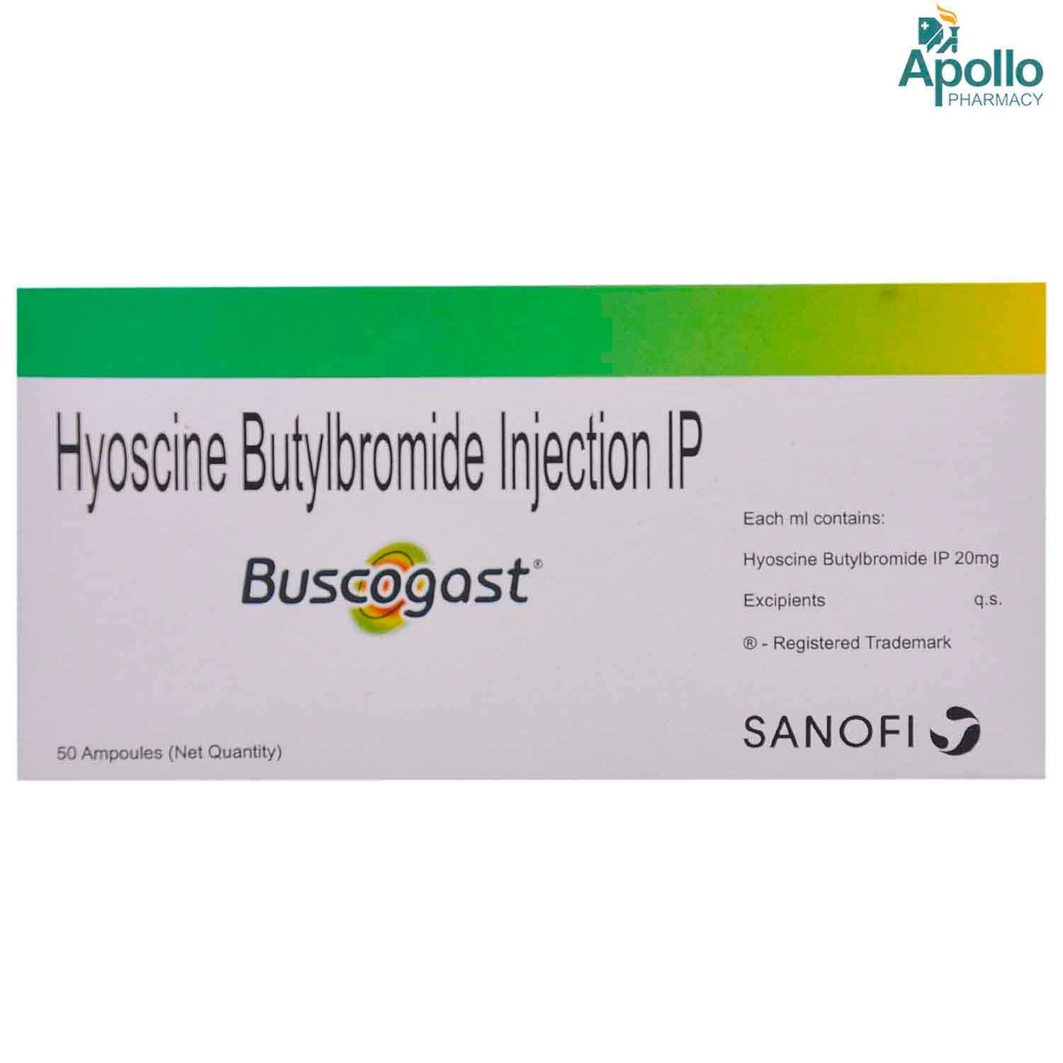 Buy Buscogast Injection 1 ml Online