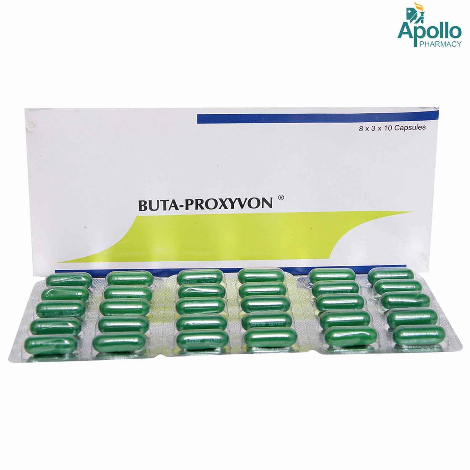 Buta Proxyvon Capsule 10's, Pack of 10 CAPSULES Buta Proxyvon Capsule 10's, Pack of 10 CAPSULES