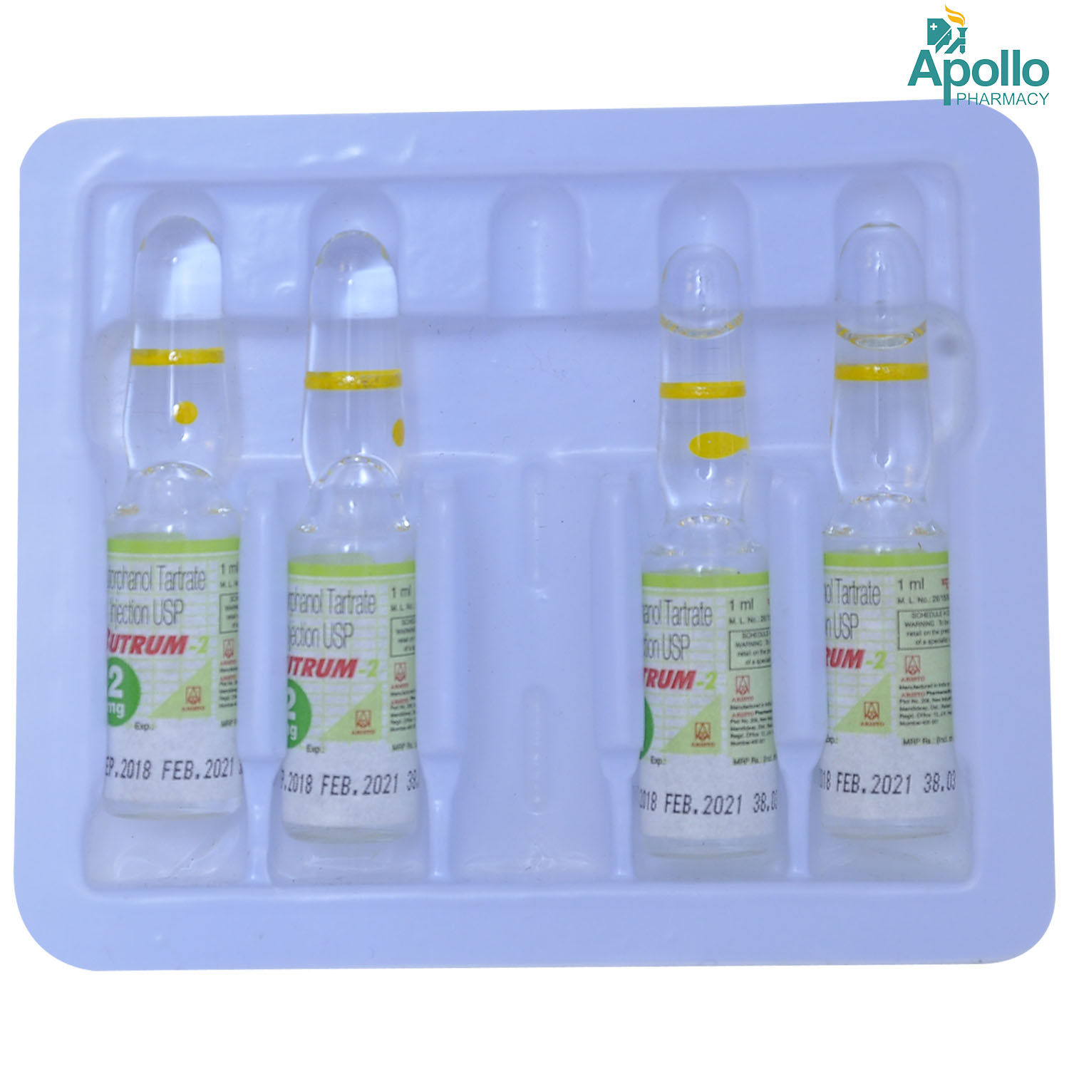 Butrum 2 mg Injection 1's Price, Uses, Side Effects, Composition