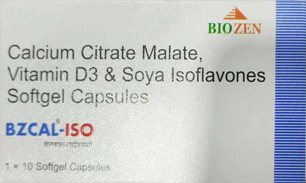 Bzcal-ISO Softgel Capsule 10's, Pack of 10