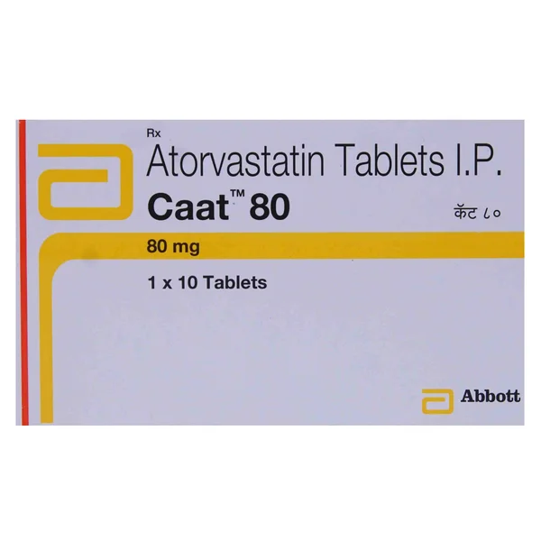 CAAT 80MG TABLET, Pack of 10 TABLETS