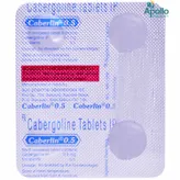 Caberlin 0.5 Tablet 4's, Pack of 4 TABLETS
