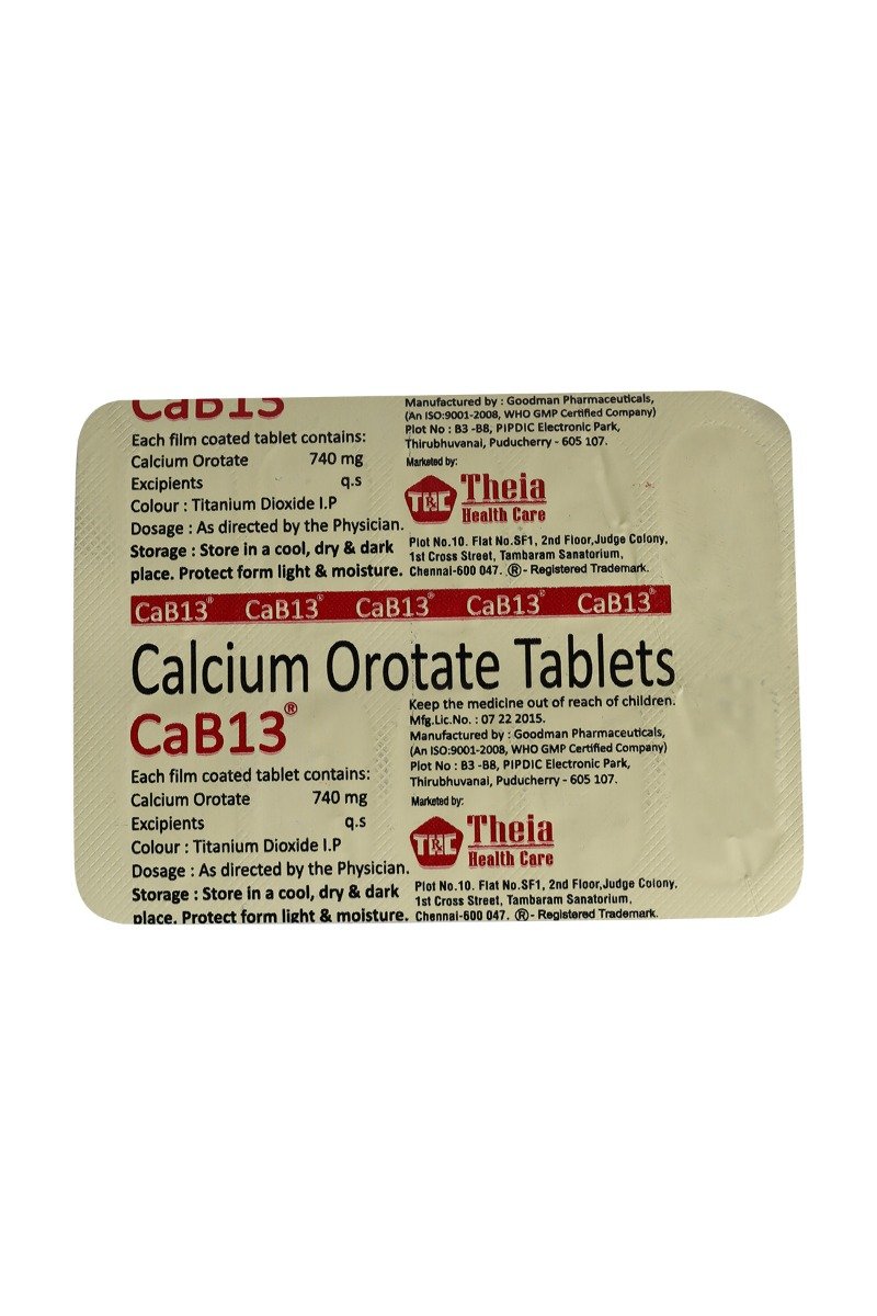 Cab 13 Tablet 10's, Pack of 10 TabletS Cab 13 Tablet 10's, Pack of 10 TabletS