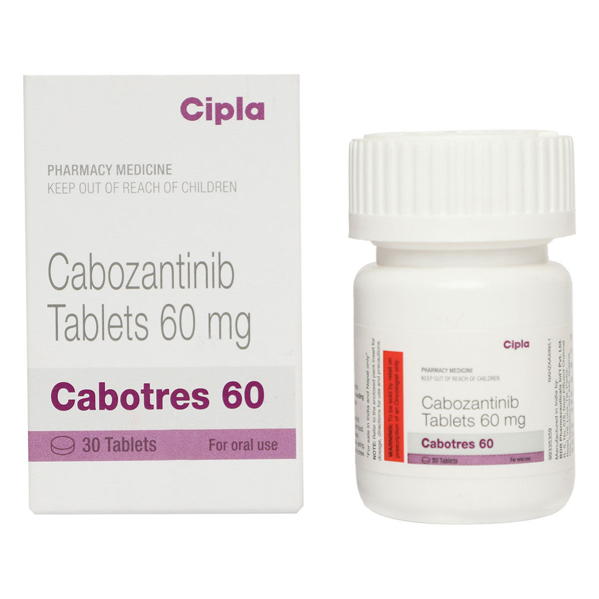 Buy Cabotres 60 mg Tablet 30's Online