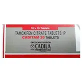 Caditam 20mg Tablet 10's, Pack of 10 TABLETS