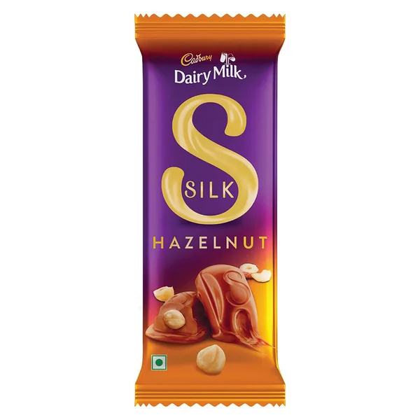 Cadbury Dairy Milk Silk Hazelnut Chocolate Bar, 143 g, Pack of 1