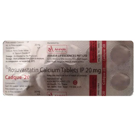 Cadque-20 Tablet 10's