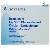Calcium-Sandoz Injection 10 ml, Pack of 1 INJECTION