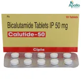 Calutide-50 Tablet 10's, Pack of 10 TABLETS