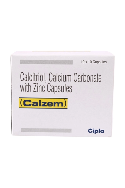 Calzem Capsule 10's, Pack of 10 CAPSULES