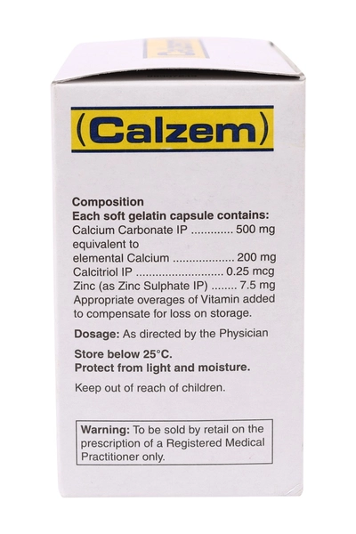 Calzem Capsule 10's, Pack of 10 CAPSULES