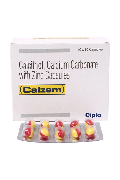 Calzem Capsule 10's, Pack of 10 CAPSULES