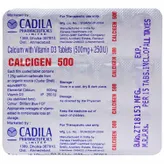 Calcigen 500 Tablet 15's, Pack of 15