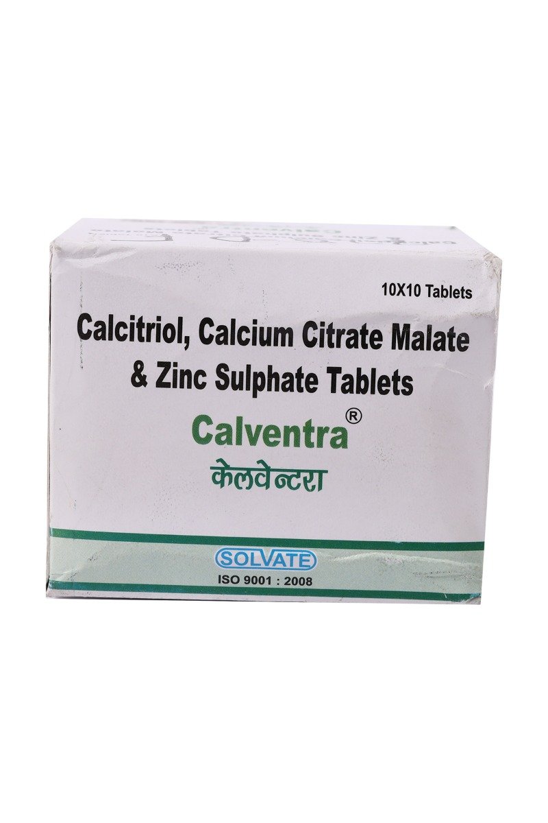 Calventra Tablet 10's, Pack of 10 TabletS Calventra Tablet 10's, Pack of 10 TabletS