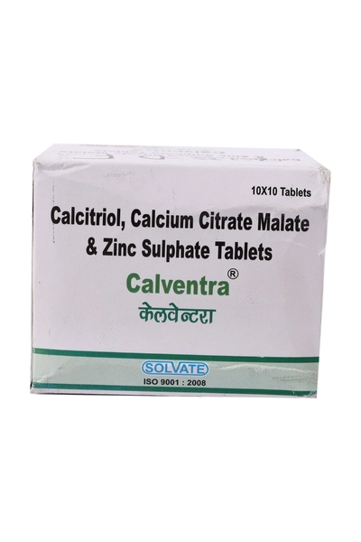 Calventra Tablet 10's, Pack of 10 TabletS