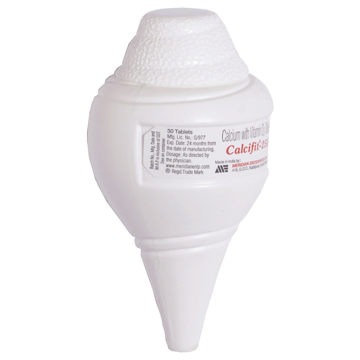 Calcifit 250 mg Tablet 30's, Pack of 30 TabletS Calcifit 250 mg Tablet 30's, Pack of 30 TabletS