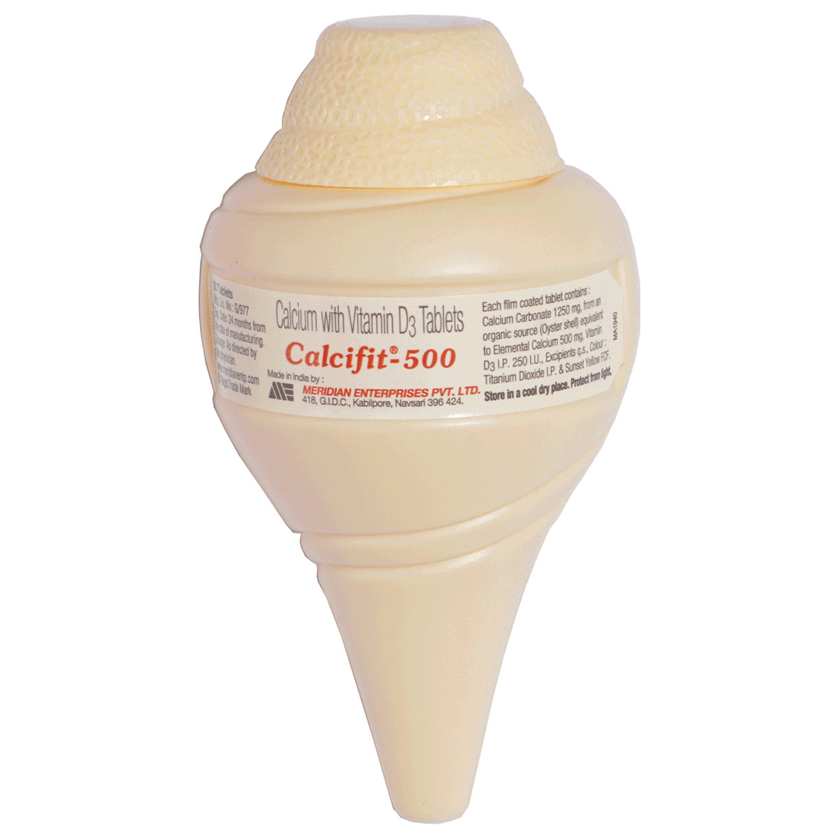 Calcifit 500 mg Tablet 30's, Pack of 30 TabletS Calcifit 500 mg Tablet 30's, Pack of 30 TabletS