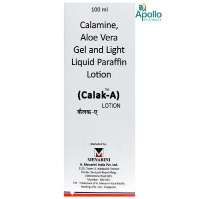 Calak A Lotion 100 ml, Pack of 1 LOTION