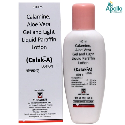 Calak A Lotion 100 ml, Pack of 1 LOTION