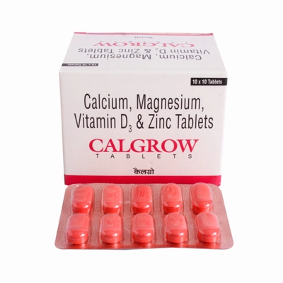 Calgrow Tablet 10's, Pack of 10 TABLETS