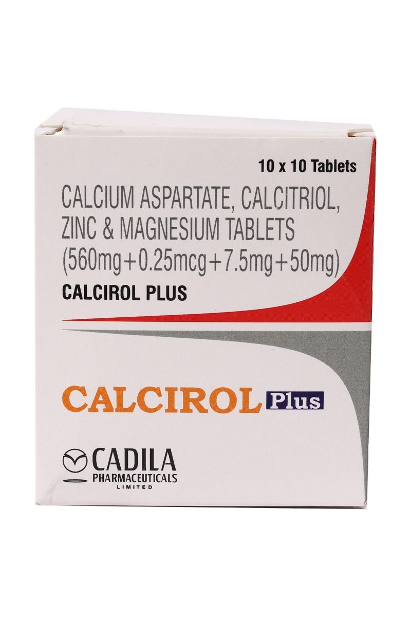 Buy Calcirol Plus Tablet 10's Online