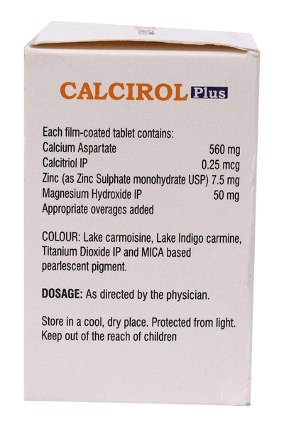 Calcirol Plus Tablet 10's, Pack of 10