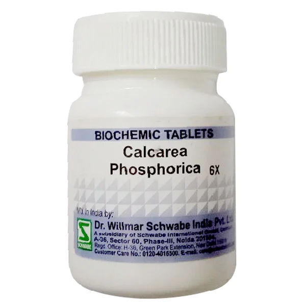 Dr.Willmar Schwabe India Calcarea Phosphorica 6X Tablets, 20 gm, Pack of 1