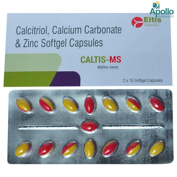 Caltis MS Capsule 10's, Pack of 10 CapsuleS