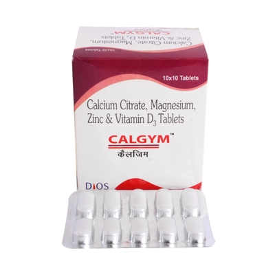 CALGYM TABLET, Pack of 10 TabletS