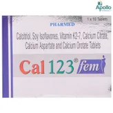 Cal 123 Fem Tablet 10's, Pack of 10 TABLETS