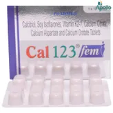 Cal 123 Fem Tablet 10's, Pack of 10 TABLETS