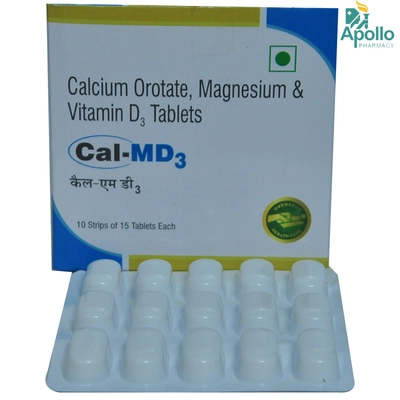 Cal-MD3 Tablet 15's, Pack of 15 TABLETS