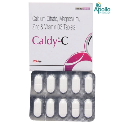 Caldy C Tablet 10's, Pack of 10