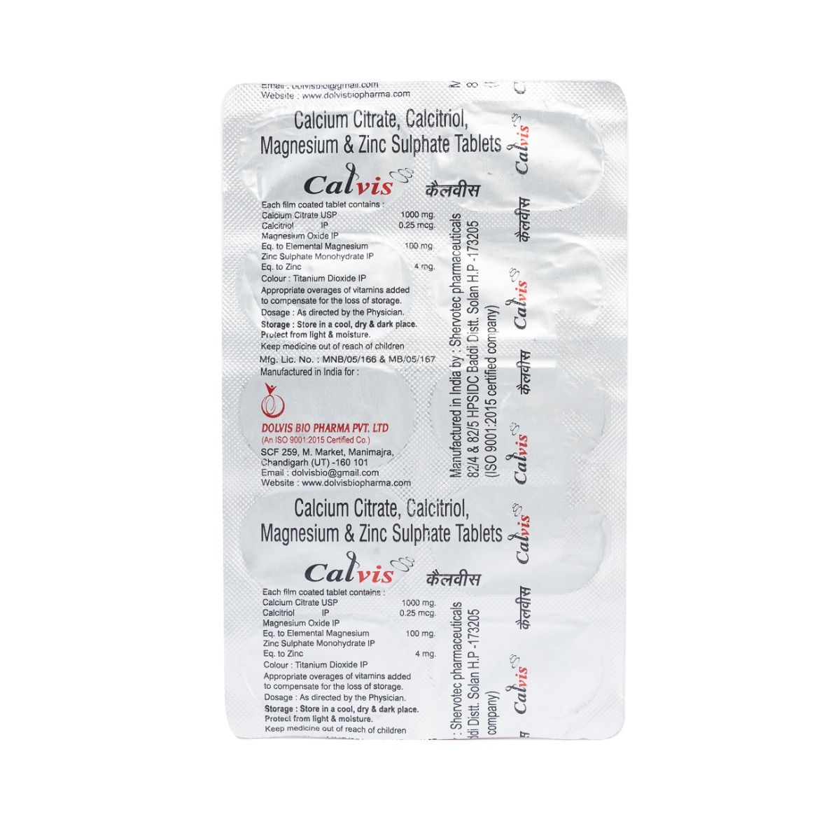 Buy CALVIS TABLET 10'S  Online