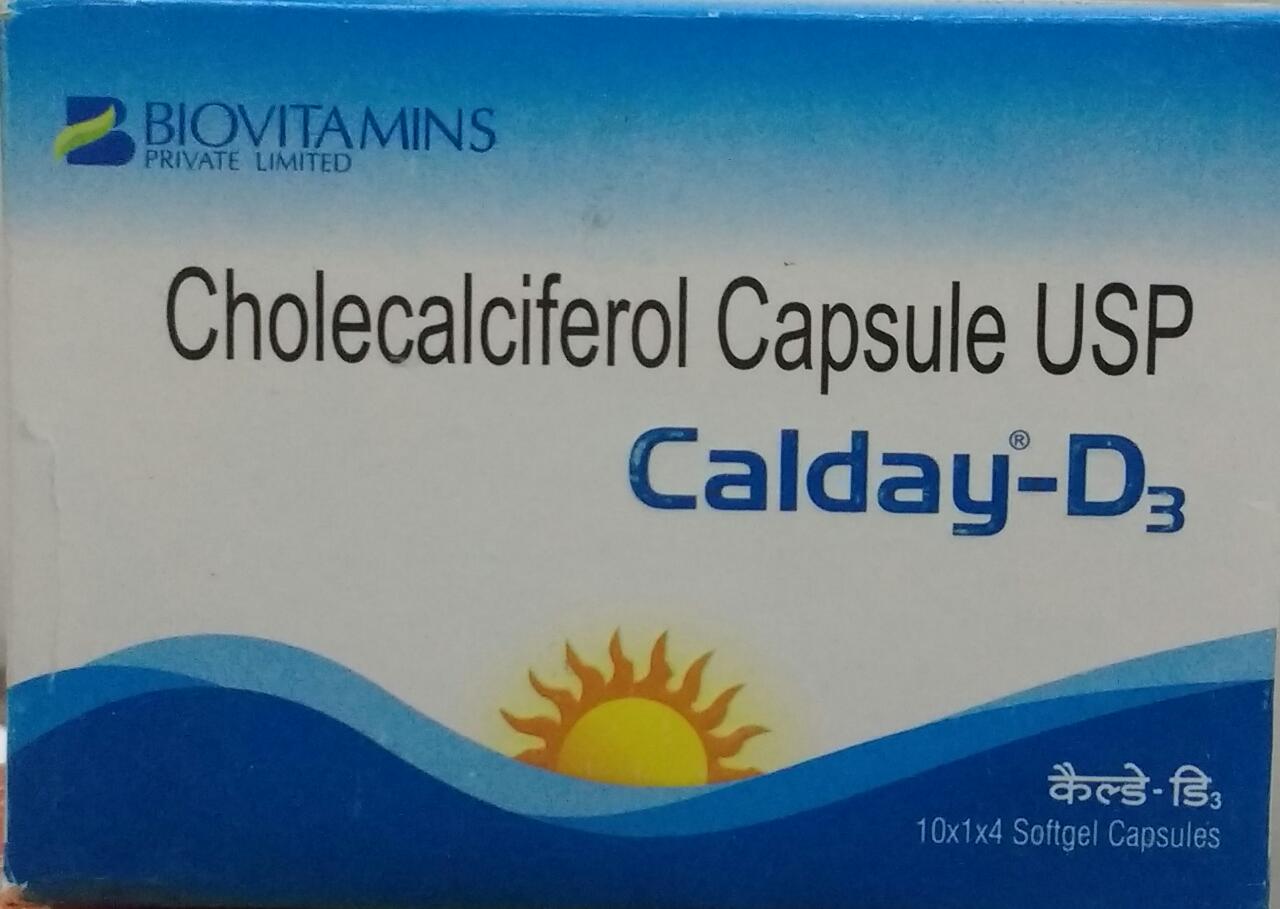 Calday D3 Sofgels 4's, Pack of 4 CAPSULES Calday D3 Sofgels 4's, Pack of 4 CAPSULES