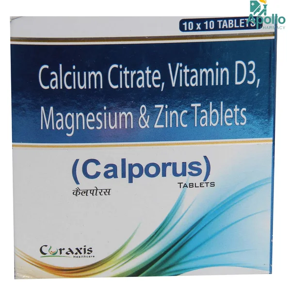 Calporus Tablet 10's, Pack of 10 TABLETS