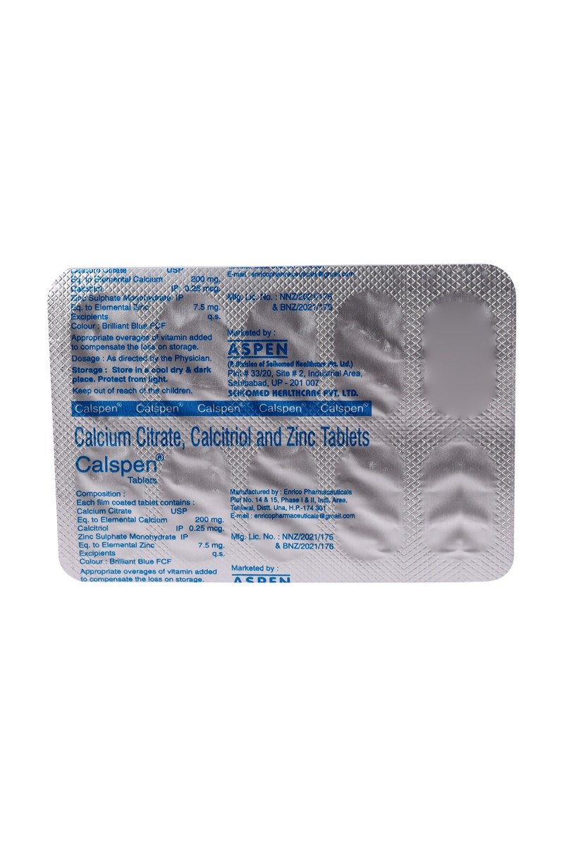 Calspen Tablet 10's, Pack of 10 TABLETS Calspen Tablet 10's, Pack of 10 TABLETS