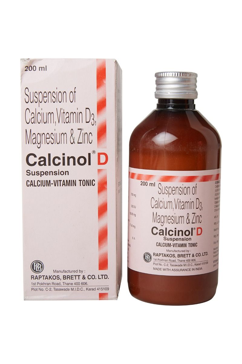 Buy Calcinol D Suspension 200 ml Online