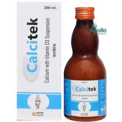 Calcitek Suspension 200 ml, Pack of 1 SUSPENSION