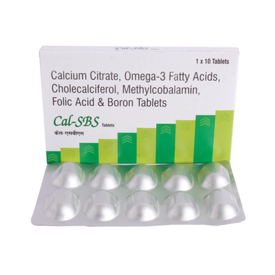 Cal-Sbs Tablet 10's, Pack of 10