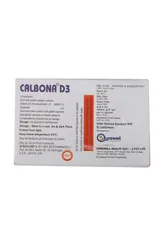 Calbona D3 Capsule 4's, Pack of 4 CAPSULES