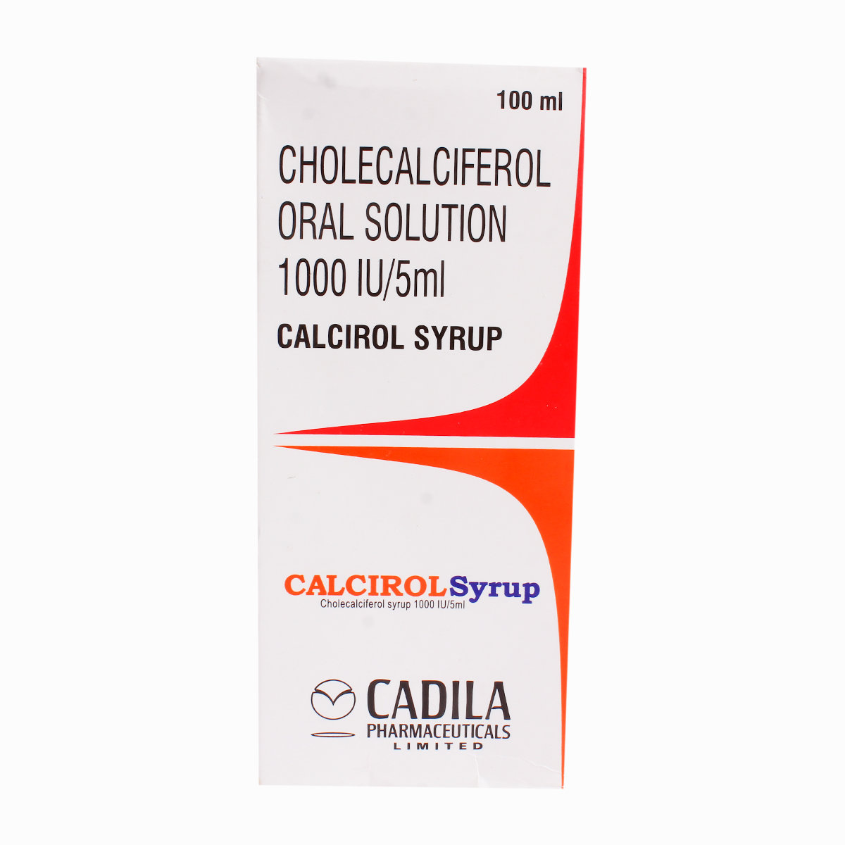 Calcirol Syrup 100 ml, Pack of 1 Calcirol Syrup 100 ml, Pack of 1