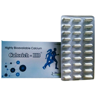 Calorich-HB Capsule 30's, Pack of 30 CAPSULES