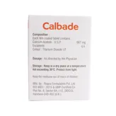 Calbade 667 mg Tablet 10's, Pack of 10 TabletS